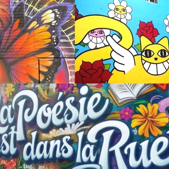 Street art : les mur-mur du Printemps